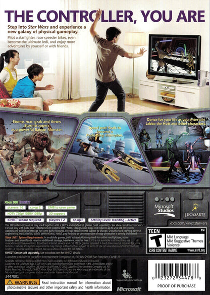 Kinect Star Wars Xbox 360