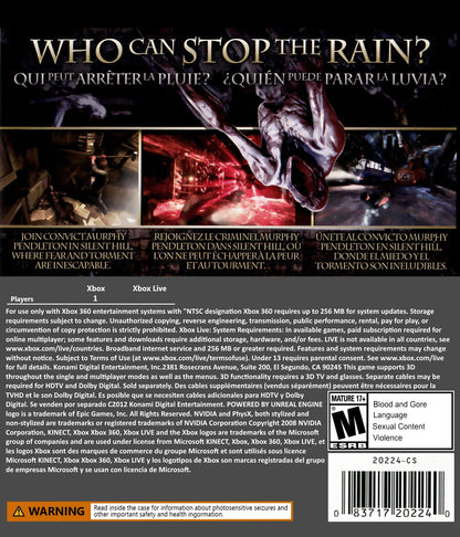 Silent Hill Downpour Xbox 360