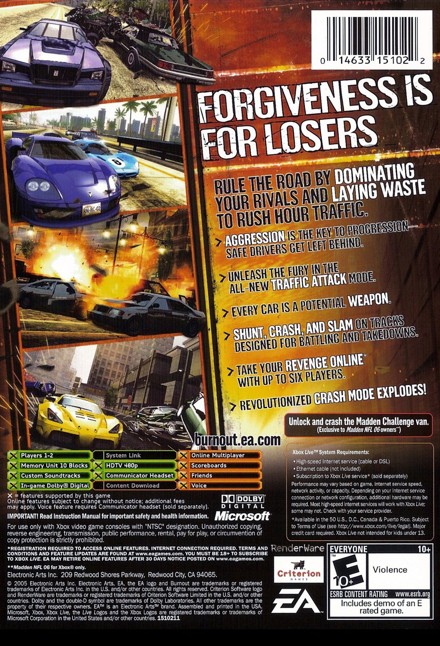 Burnout Revenge Xbox