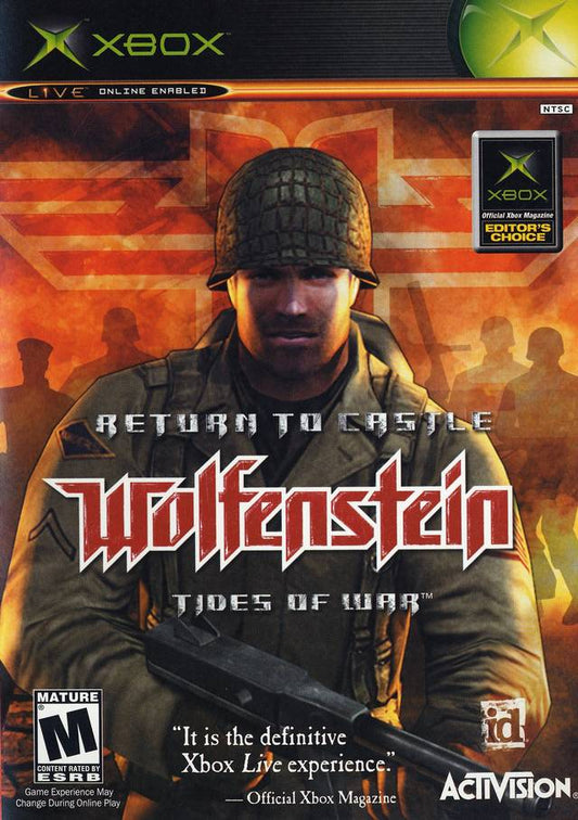 Return To Castle Wolfenstein Xbox