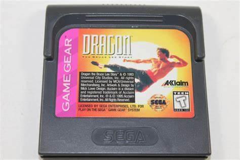 Dragon: The Bruce Lee Story Sega Game Gear