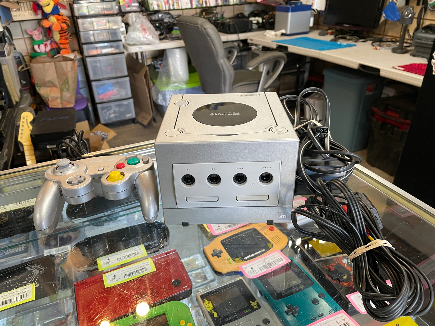 Platinum/ Silver GameCube System [DOL-101] GameCube