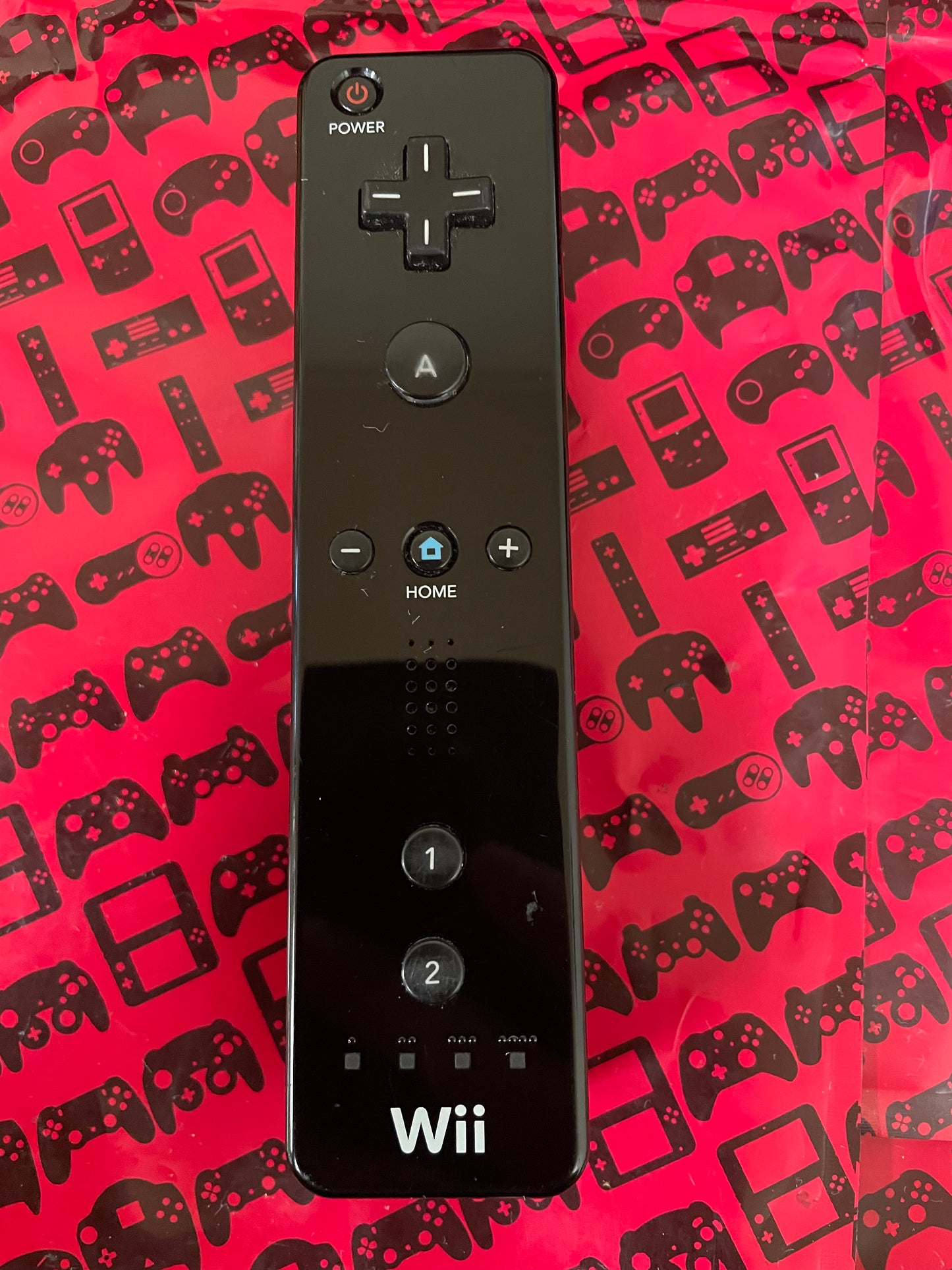 Black Wii Remote Controller Wii