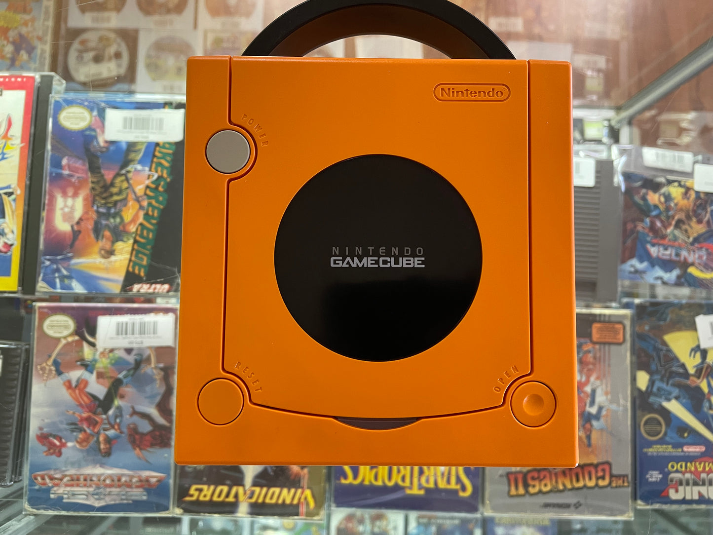 Spice Orange JP System Modded For US Games Gamecube