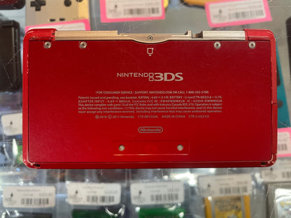 Flame Red Nintendo 3DS (CTR-001) Nintendo 3DS