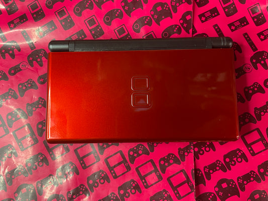 Nintendo DS Lite Red Crimson & Black