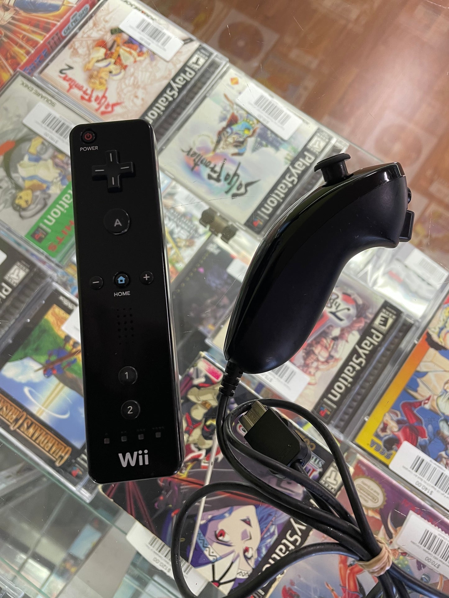 Black Nintendo Wii Console (RVL-001) (GameCube Compatible) Wii