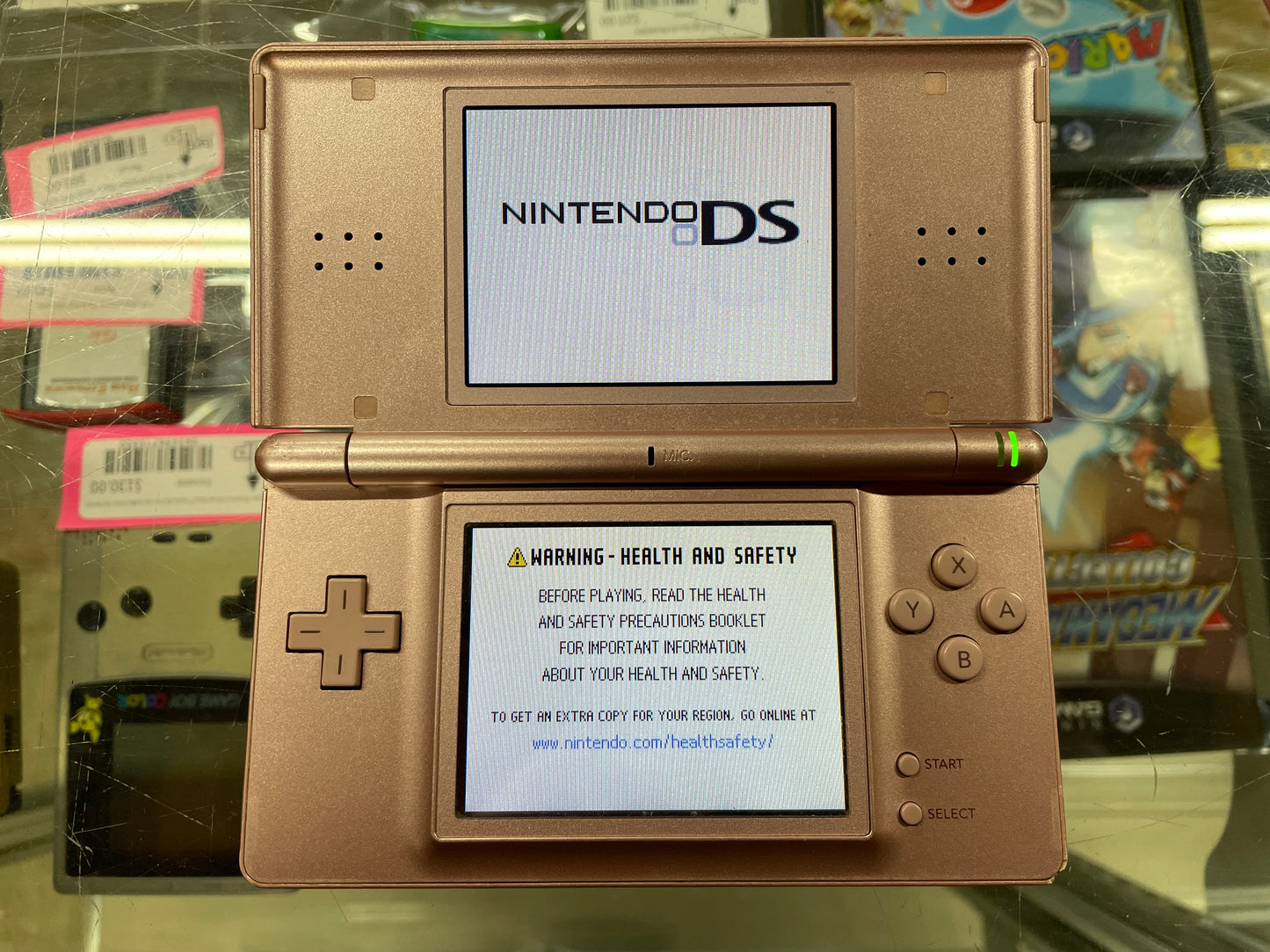 Metallic Rose Nintendo DS Lite (USG-001) Nintendo DS