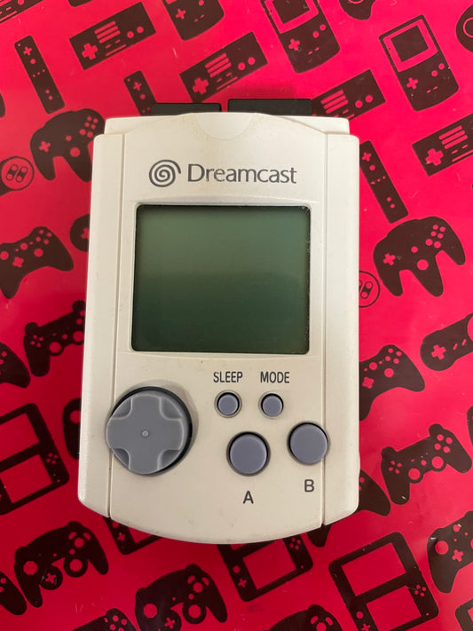 White Visual Memory Unit (VMU) Sega Dreamcast